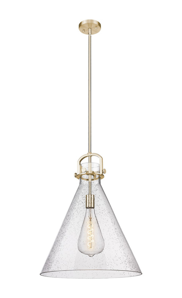 Innovations - 410-1SL-CB-G411-18SDY - One Light Pendant - Downtown Urban - Champagne Bronze