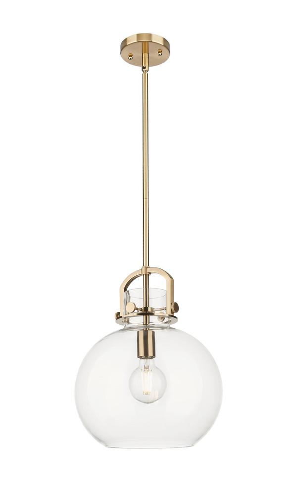 Innovations - 410-1SM-CB-G410-12CL - One Light Mini Pendant - Downtown Urban - Champagne Bronze
