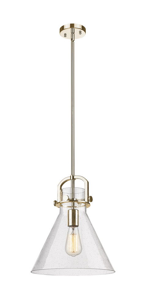 Innovations - 410-1SM-CB-G411-12SDY - One Light Mini Pendant - Downtown Urban - Champagne Bronze