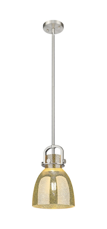 Innovations - 410-1SS-SN-G412-8ME - One Light Mini Pendant - Downtown Urban - Satin Nickel