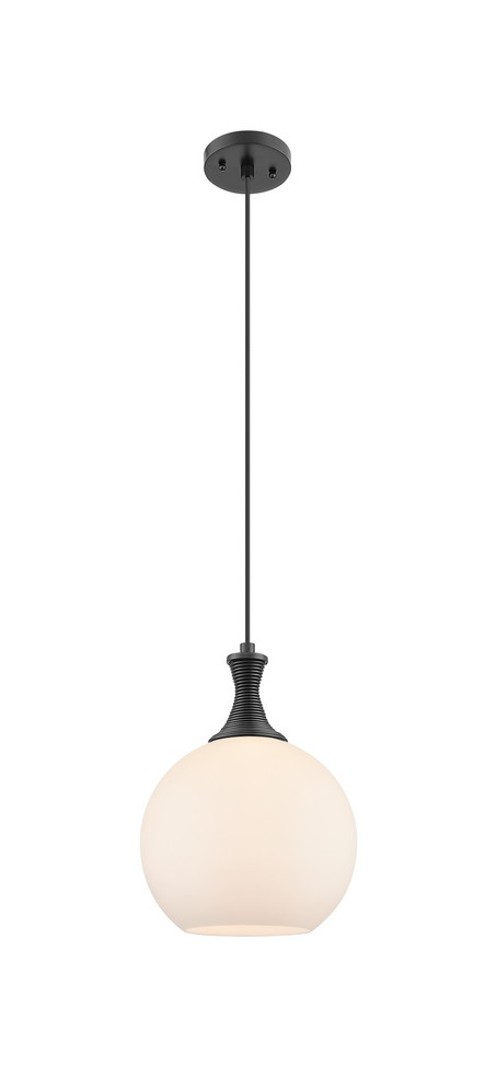 Innovations - 415-1P-BK-G121-10 - One Light Mini Pendant - Ballston - Matte Black