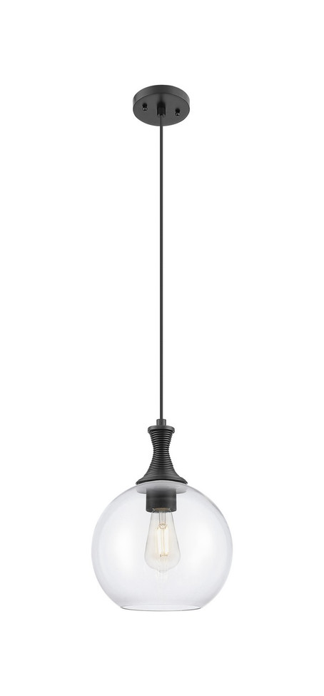 Innovations - 415-1P-BK-G122-10 - One Light Mini Pendant - Ballston - Matte Black