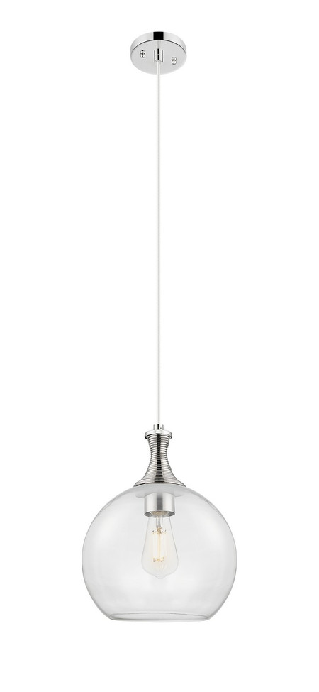 Innovations - 415-1P-PN-G122-8 - One Light Mini Pendant - Ballston - Polished Nickel