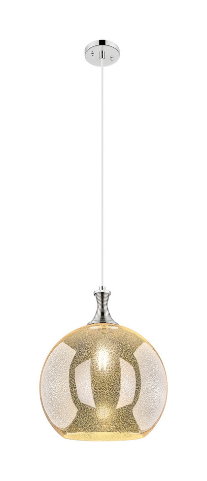Innovations - 415-1P-PN-G128-14 - One Light Pendant - Ballston - Polished Nickel