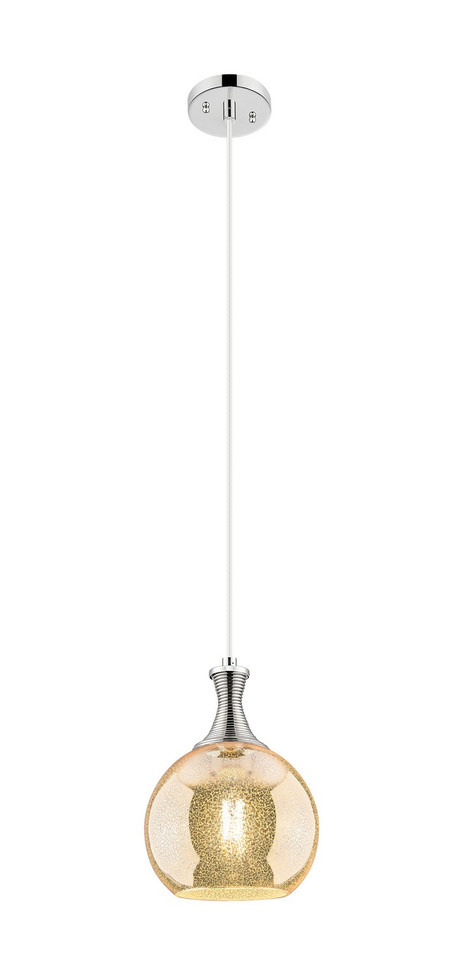 Innovations - 415-1P-PN-G128-8 - One Light Mini Pendant - Ballston - Polished Nickel