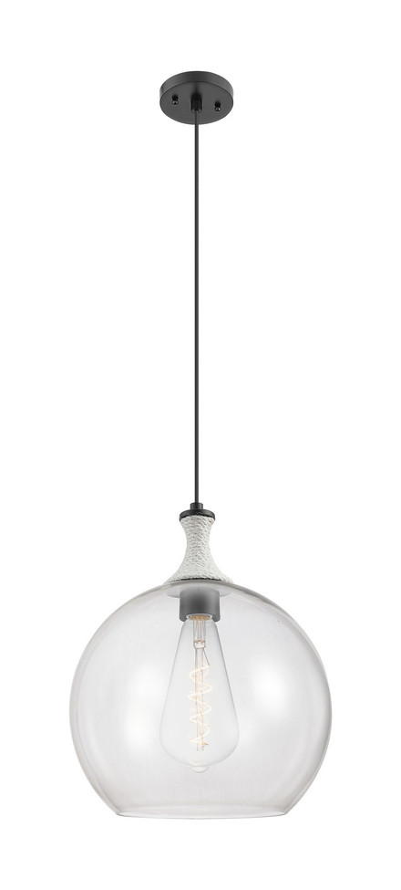 Innovations - 415-1PR-BK-G122-14 - One Light Pendant - Ballston - Matte Black