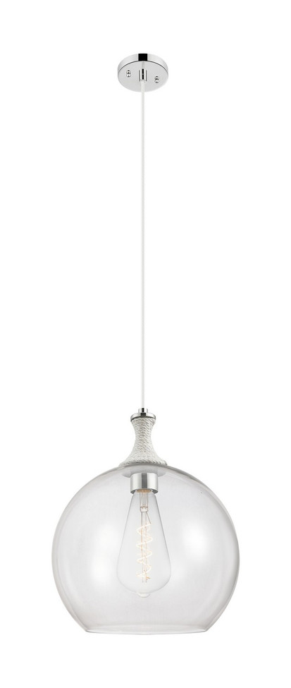 Innovations - 415-1PR-PN-G122-14 - One Light Pendant - Ballston - Polished Nickel