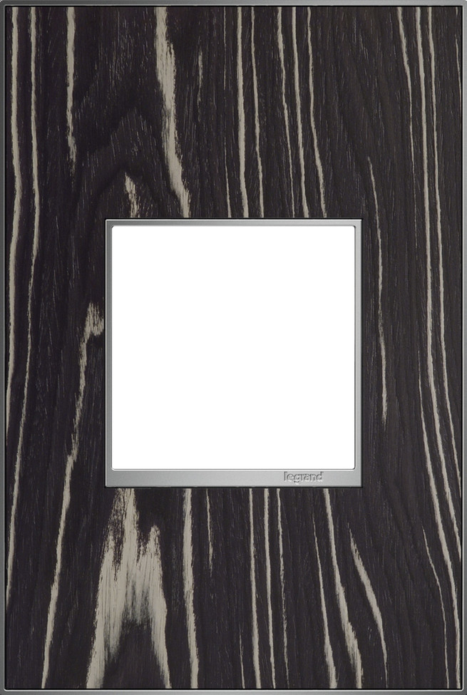Legrand - AWM1G2MA4 - One-Gang Screwless Wall Plate - adorne - Macassar