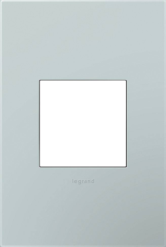 Legrand - AWP1G2BL6 - One-Gang Screwless Wall Plate - adorne - Pale Blue