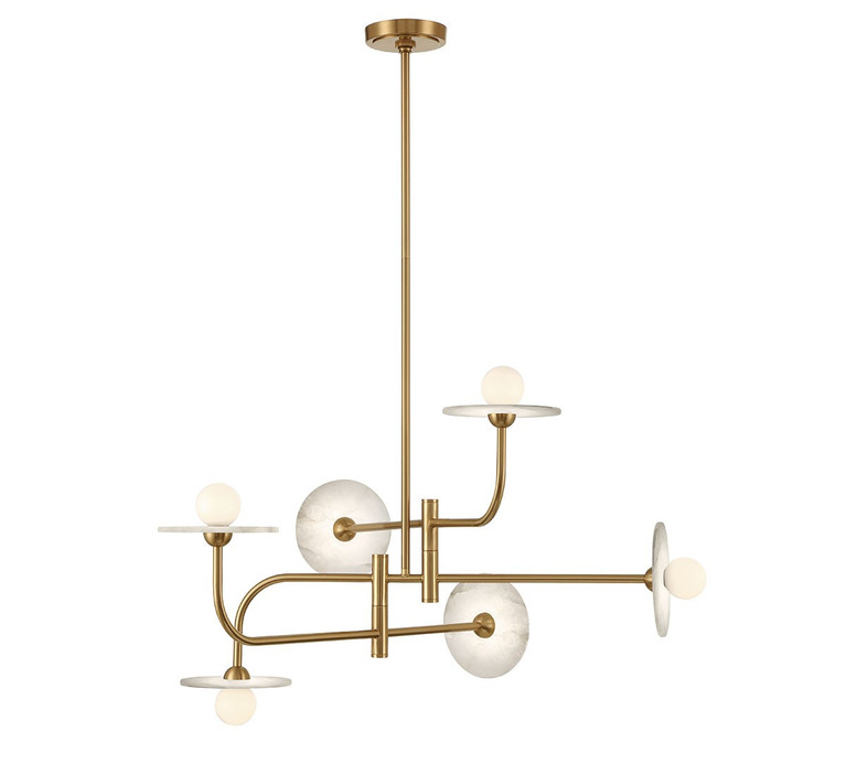 Lib & Co. - 12051-037 - LED Chandelier - Teramo - Brushed brass