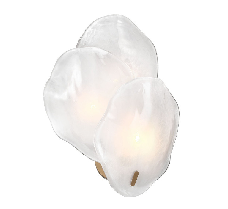 Lib & Co. - 12168-039 - Three Light Wall Sconce - Corato - brushed brass