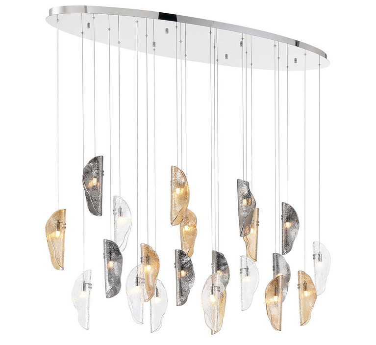 Lib & Co. - 12220-023-01 - LED Chandelier - Sorrento - Chrome