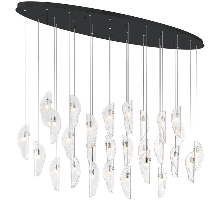Lib & Co. - 12221-017-02 - LED Chandelier - Sorrento - Matte Black
