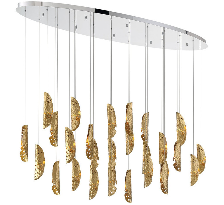 Lib & Co. - 12221-020-01 - LED Chandelier - Sorrento - Chrome