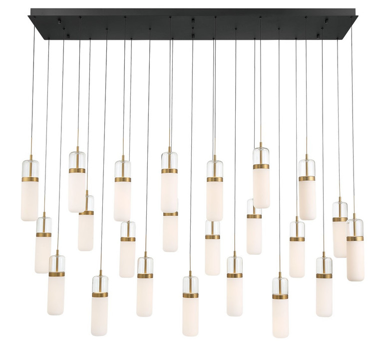 Lib & Co. - 12249-02 - LED Chandelier - Verona - Matte Black