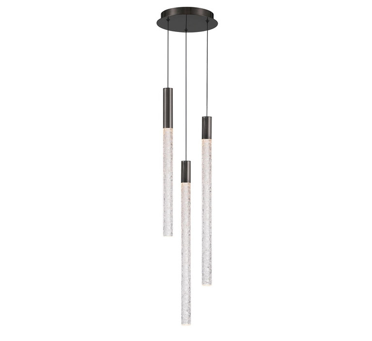 Lib & Co. - 12270-048 - LED Chandelier - Gravina - Brushed Gun Metal