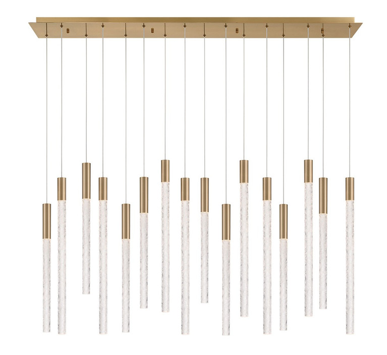 Lib & Co. - 12276-037 - LED Chandelier - Gravina - Brushed Brass