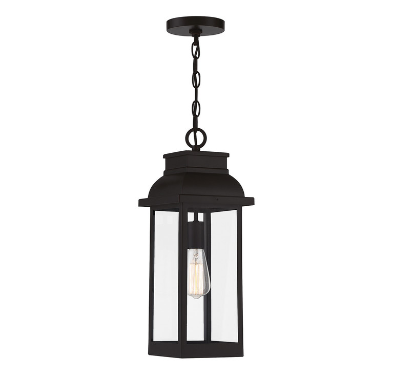 Lighting One E - V6-L5-2937-13 - One Light Outdoor Hanging Lantern - Drexel - English Bronze