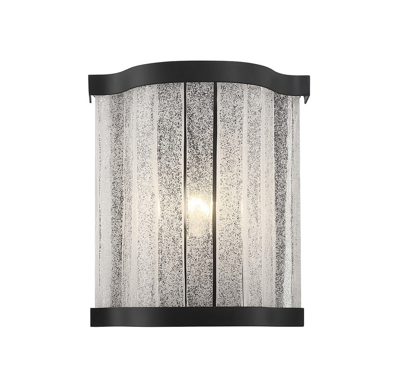 Lighting One E - V6-L9-2900-1-89 - One Light Wall Sconce - Parkside - Matte Black