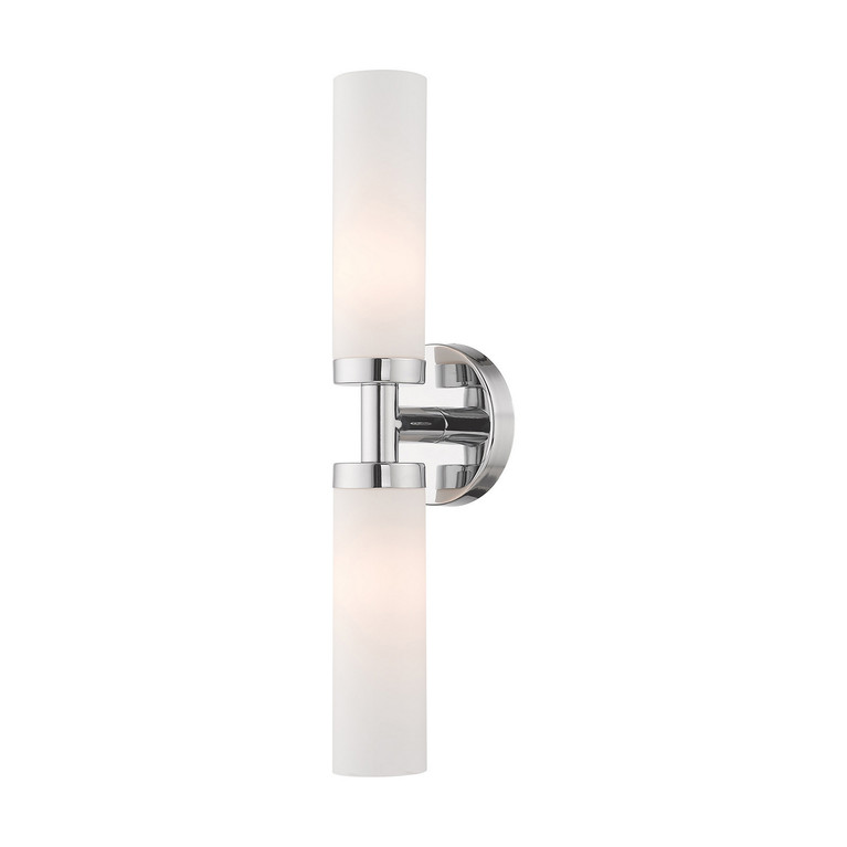 Livex Lighting - 10104-05 - Two Light Bath Vanity - Aero - Polished Chrome