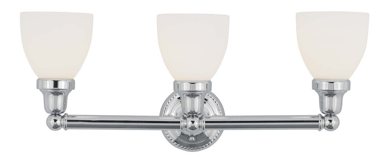 Livex Lighting - 1023-05 - Three Light Bath Vanity - Classic - Polished Chrome