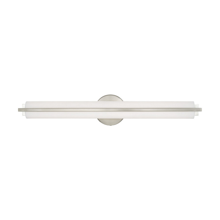Livex Lighting - 10353-91 - LED Bath Vanity - Visby - Brushed Nickel