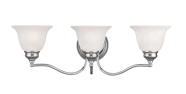 Livex Lighting - 1353-05 - Three Light Bath Vanity - Essex - Polished Chrome