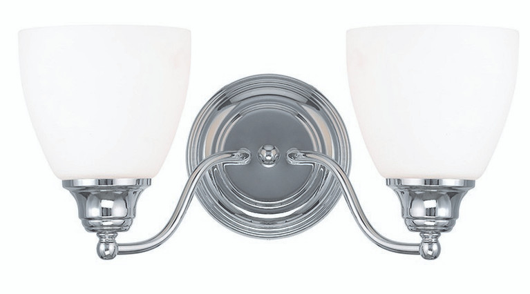 Livex Lighting - 13672-05 - Two Light Bath Vanity - Somerville - Polished Chrome
