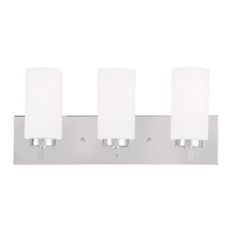 Livex Lighting - 16373-05 - Three Light Bath Vanity - West Lake - Polished Chrome