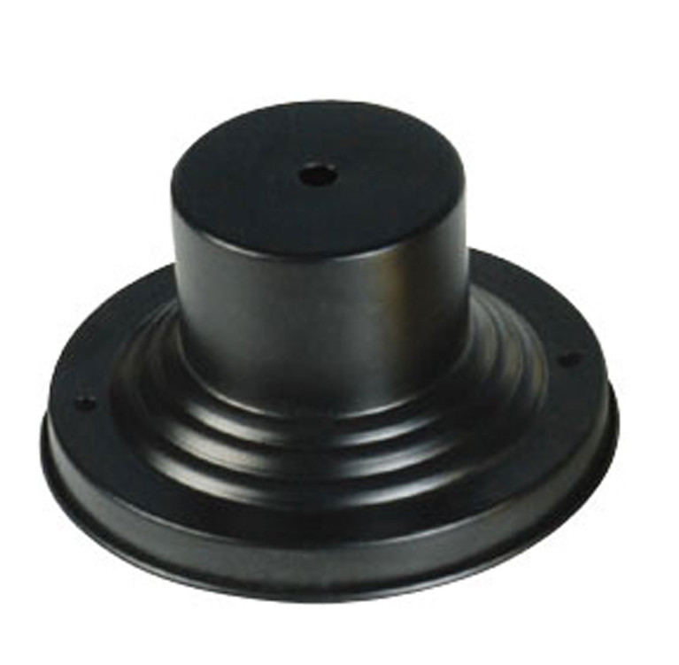 Livex Lighting - 2001-04 - Outdoor Pier Mount Adaptor - Outdoor Pier Mount Adapters - Black