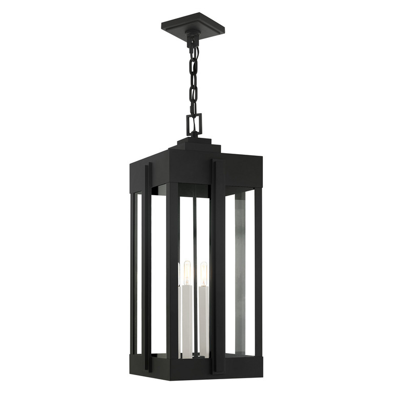 Livex Lighting - 27720-04 - Four Light Outdoor Pendant - Lexington - Black