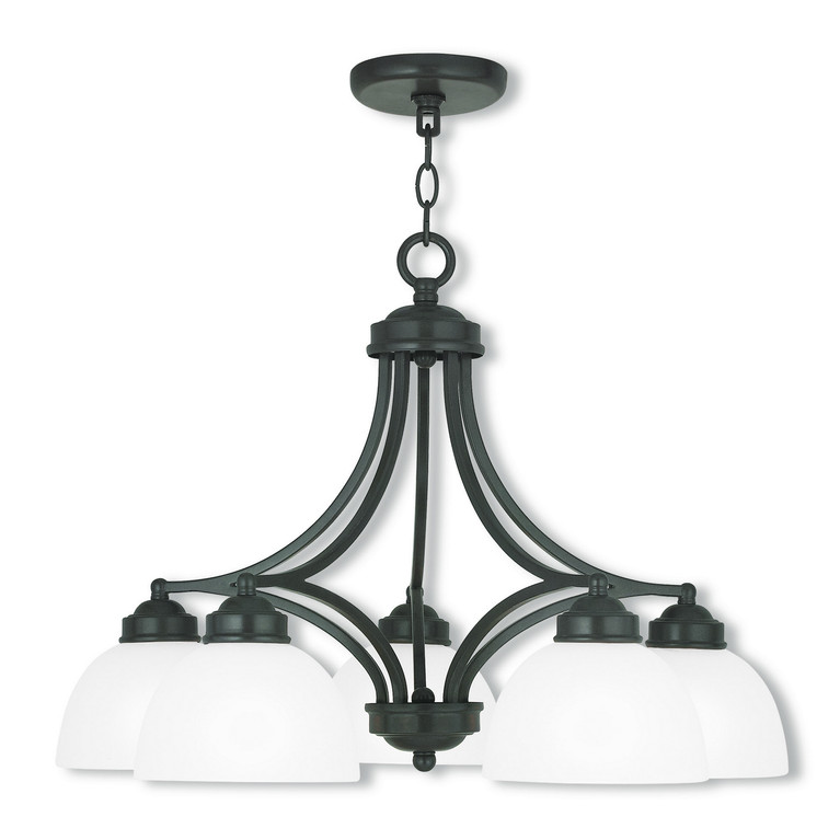 Livex Lighting - 4225-92 - Five Light Chandelier - Somerset - English Bronze