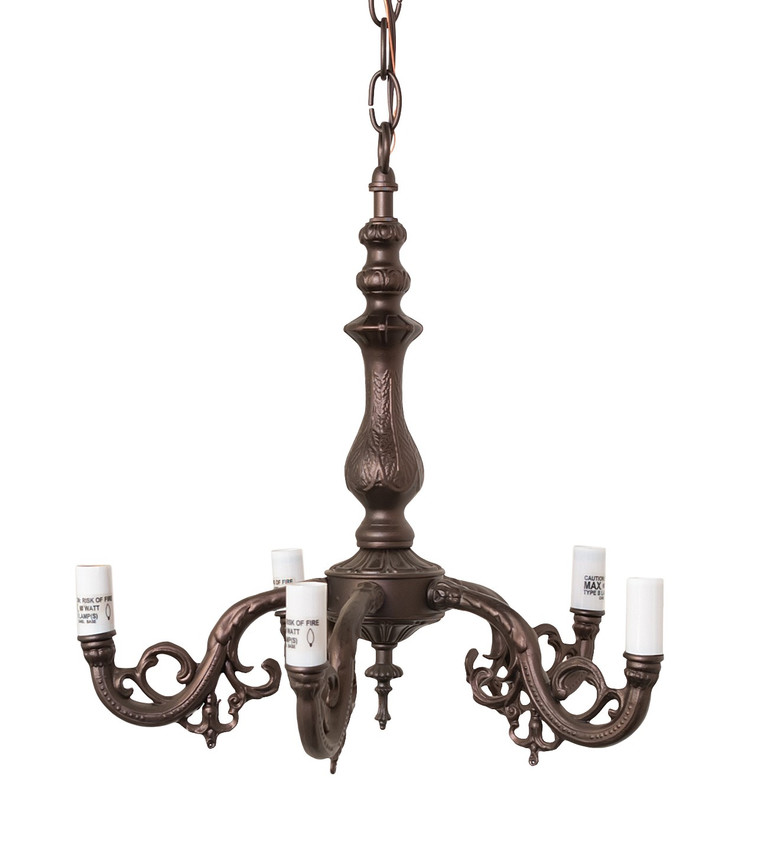 Meyda Tiffany - 19425 - Five Light Chandelier Hardware - Fancy - Mahogany Bronze