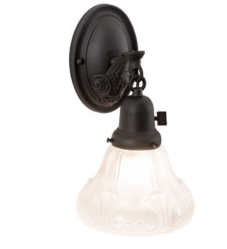 Meyda Tiffany - 205265 - One Light Wall Sconce - Hartford - Wrought Iron
