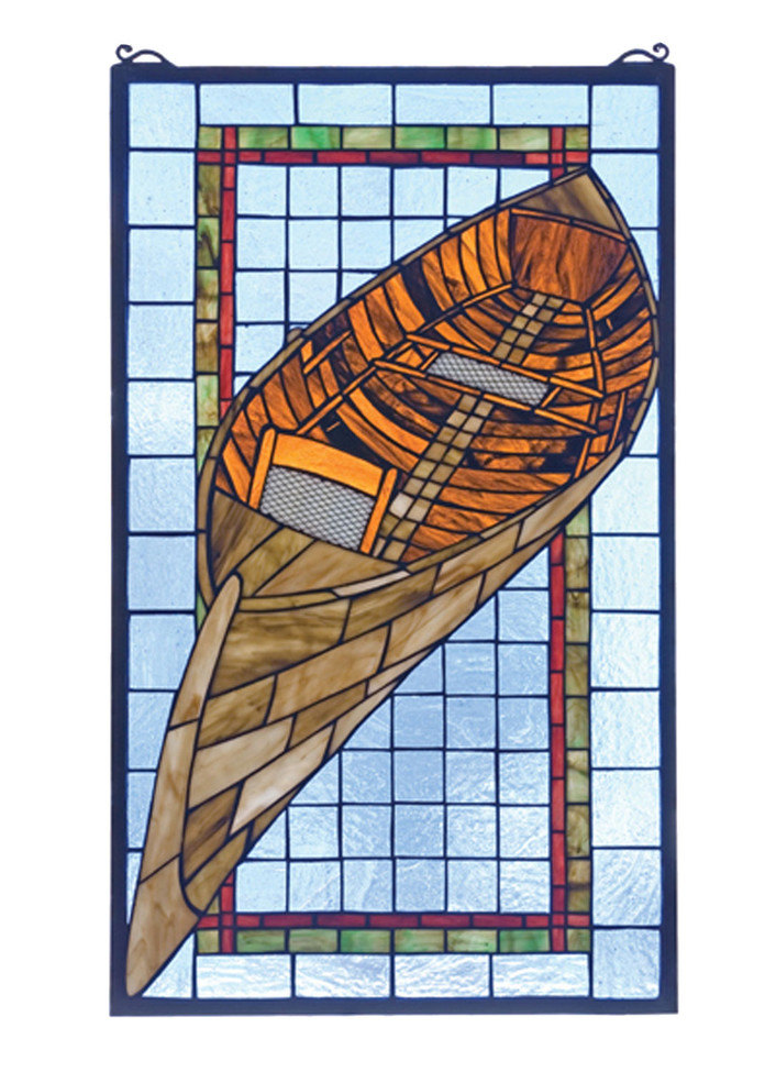 Meyda Tiffany - 21439 - Window - Guideboat - Rust