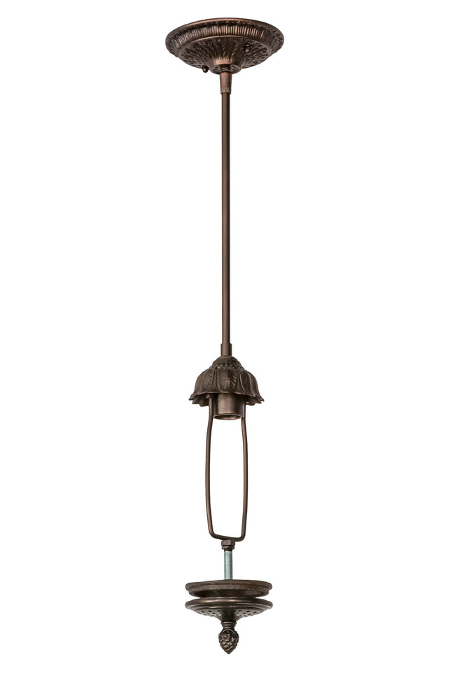 Meyda Tiffany - 23198 - One Light Pendant Hardware - Grizzly Bear - Mahogany Bronze