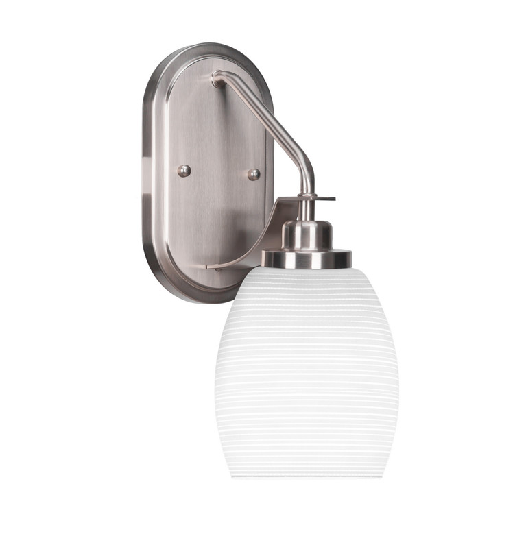 Toltec Lighting - 2611-BN-4021 - One Light Wall Sconce - Odyssey - Brushed Nickel