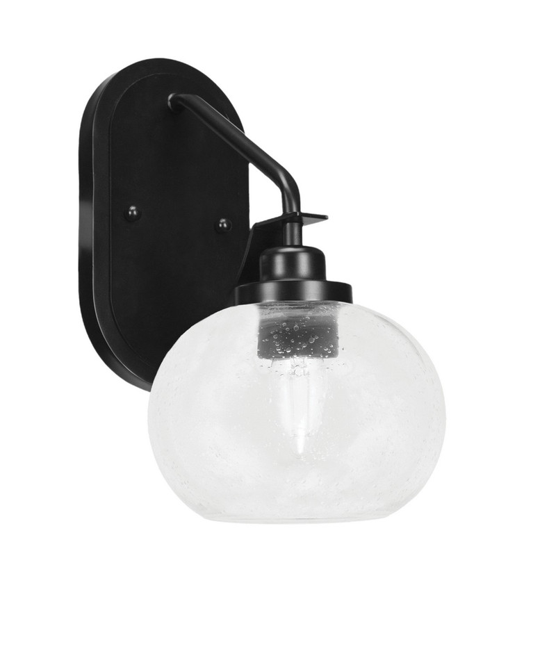 Toltec Lighting - 2611-MB-202 - One Light Wall Sconce - Odyssey - Matte Black