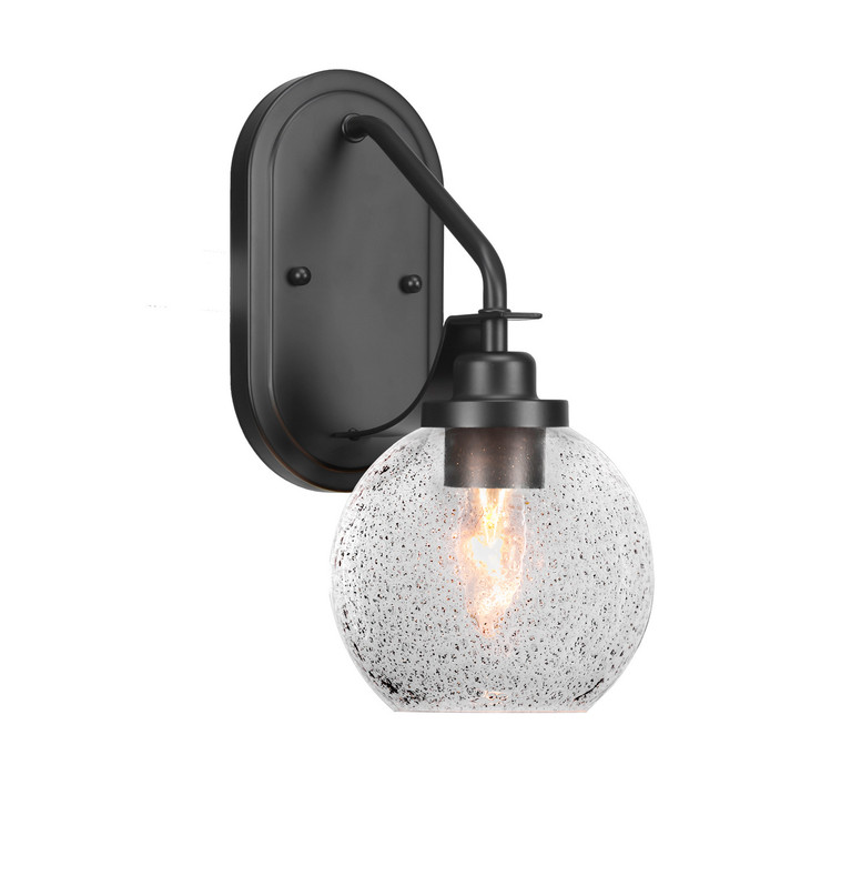 Toltec Lighting - 2611-MB-4102 - One Light Wall Sconce - Odyssey - Matte Black