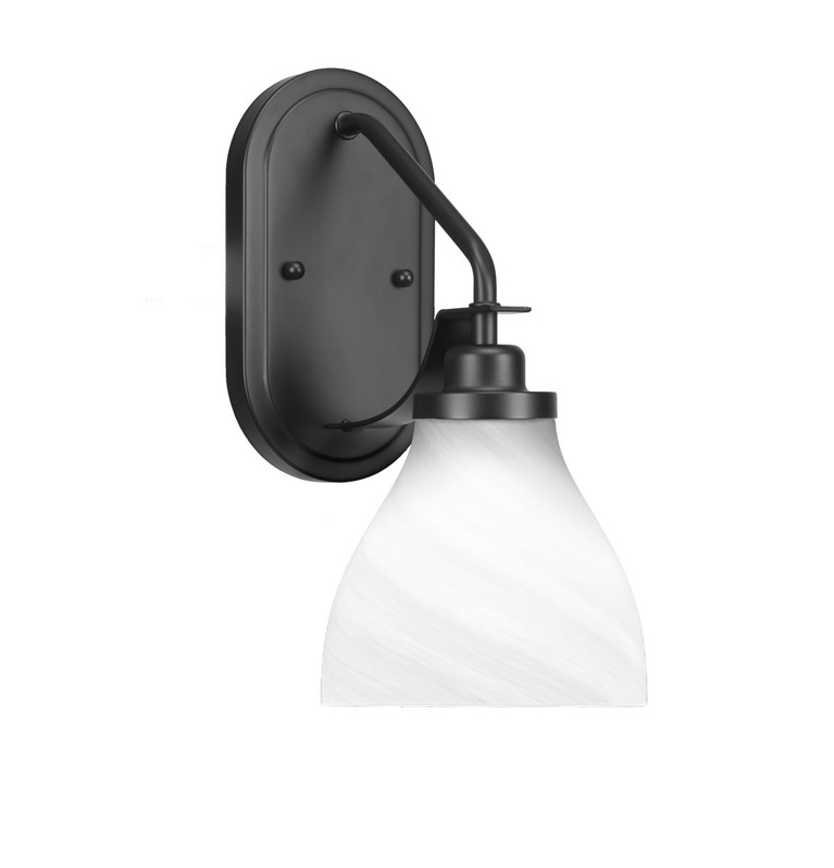 Toltec Lighting - 2611-MB-4761 - One Light Wall Sconce - Odyssey - Matte Black