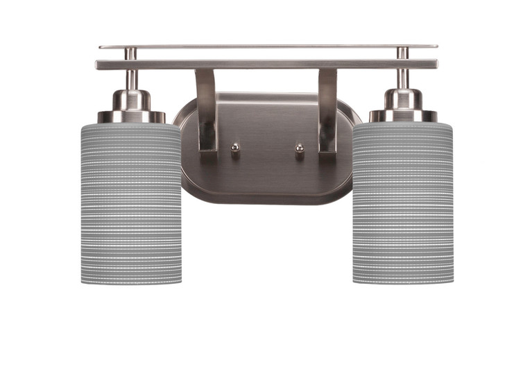 Toltec Lighting - 2612-BN-4062 - Two Light Bath Bar - Odyssey - Brushed Nickel