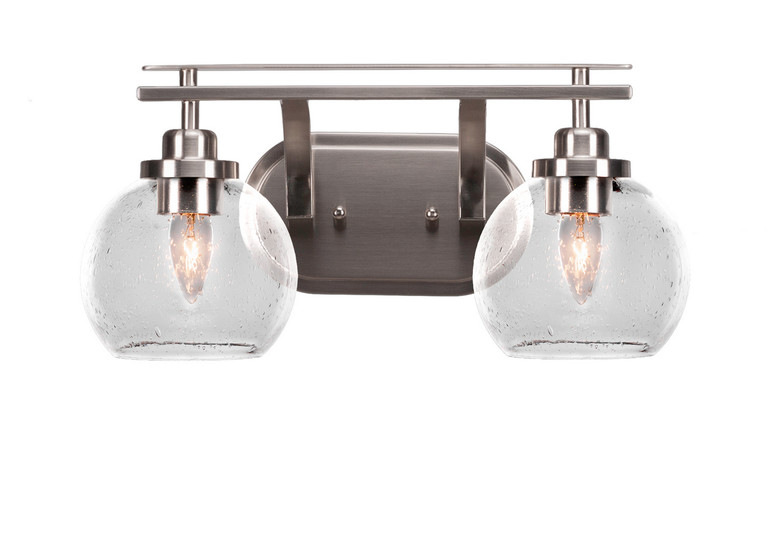 Toltec Lighting - 2612-BN-4100 - Two Light Bath Bar - Odyssey - Brushed Nickel