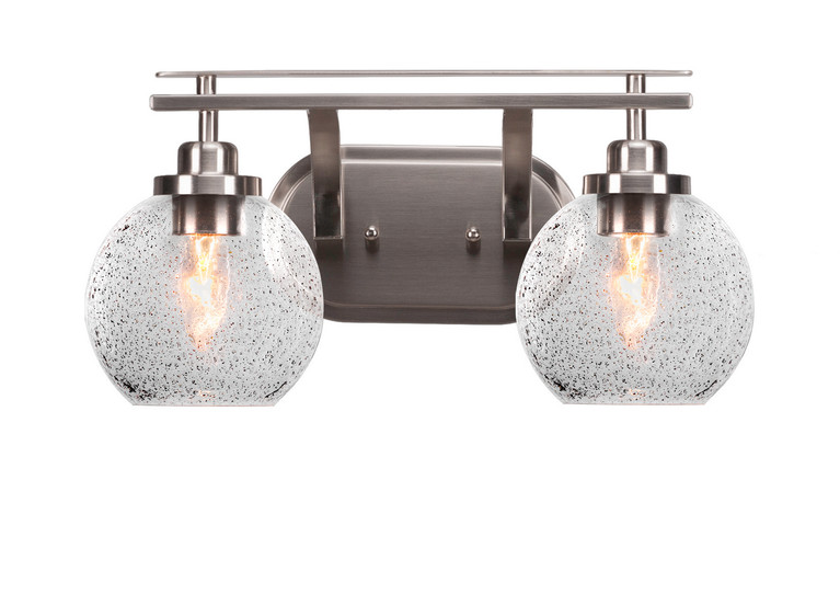 Toltec Lighting - 2612-BN-4102 - Two Light Bath Bar - Odyssey - Brushed Nickel