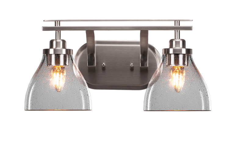 Toltec Lighting - 2612-BN-4760 - Two Light Bath Bar - Odyssey - Brushed Nickel