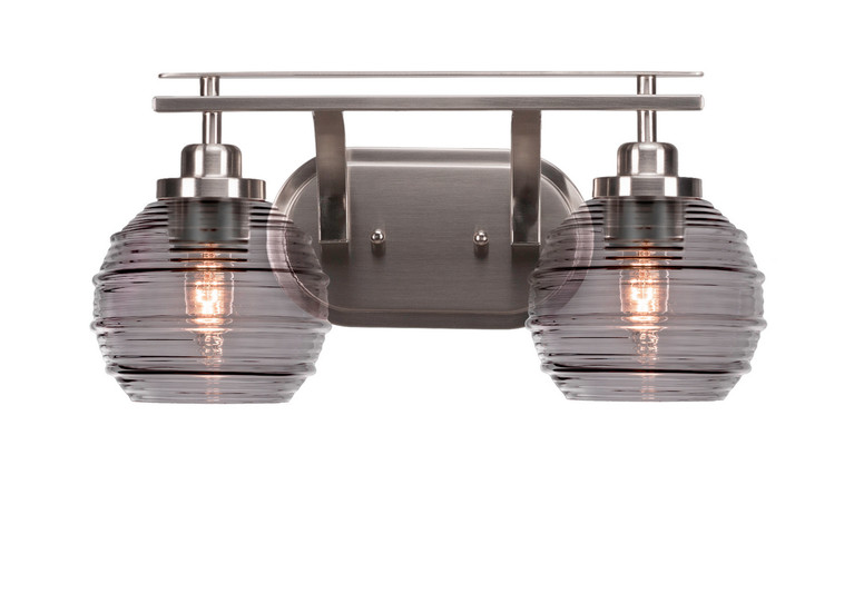 Toltec Lighting - 2612-BN-5112 - Two Light Bath Bar - Odyssey - Brushed Nickel