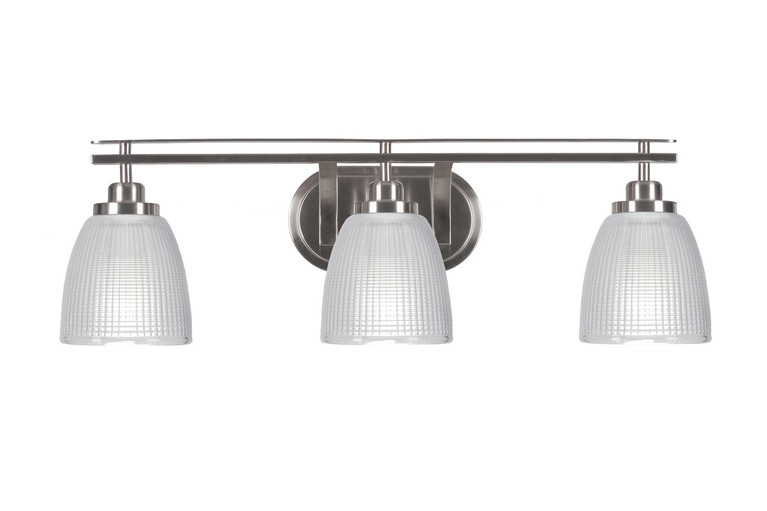 Toltec Lighting - 2613-BN-500 - Three Light Bath Bar - Odyssey - Brushed Nickel