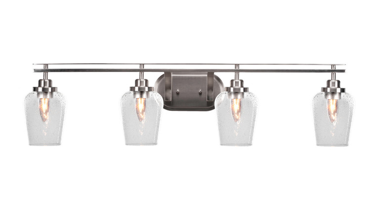 Toltec Lighting - 2614-BN-210 - Four Light Bath Bar - Odyssey - Brushed Nickel