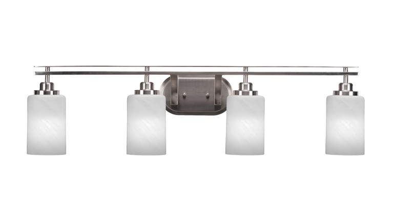 Toltec Lighting - 2614-BN-3001 - Four Light Bath Bar - Odyssey - Brushed Nickel
