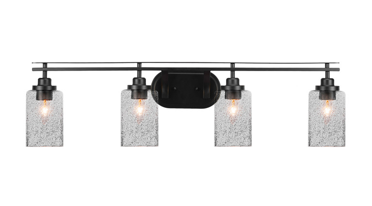 Toltec Lighting - 2614-MB-3002 - Four Light Bath Bar - Odyssey - Matte Black