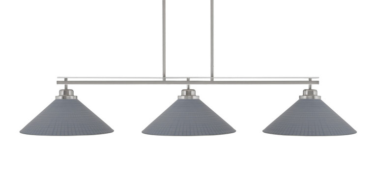 Toltec Lighting - 2633-BN-4012 - Three Light Bar - Odyssey - Brushed Nickel